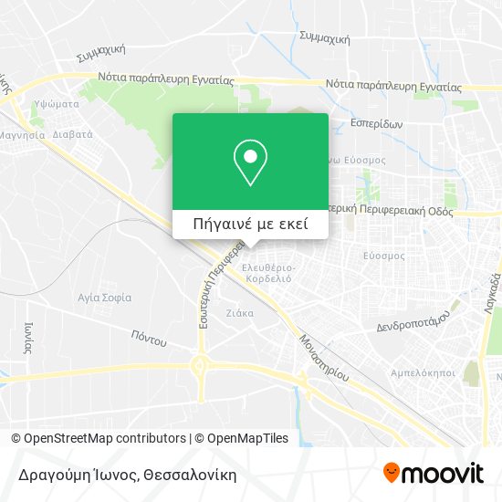 Δραγούμη Ίωνος χάρτης