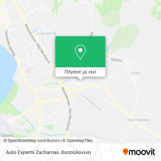 Auto Experts Zacharnas χάρτης