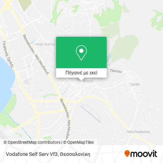 Vodafone Self Serv Vf3 χάρτης