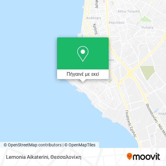 Lemonia Aikaterini χάρτης