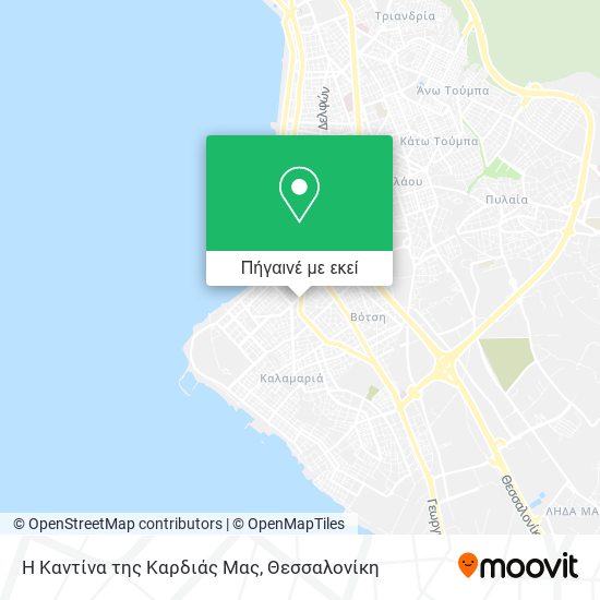 Η Καντίνα της Καρδιάς Μας χάρτης