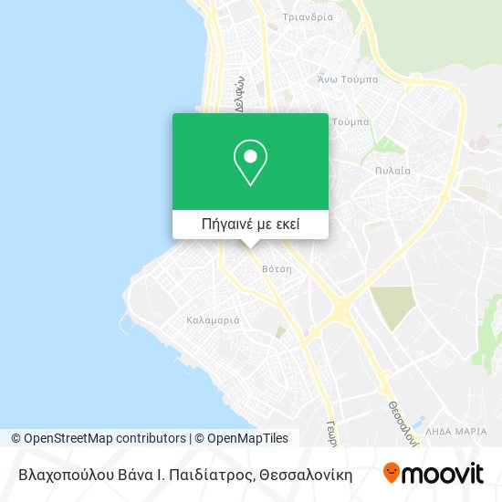 Βλαχοπούλου Βάνα Ι. Παιδίατρος χάρτης