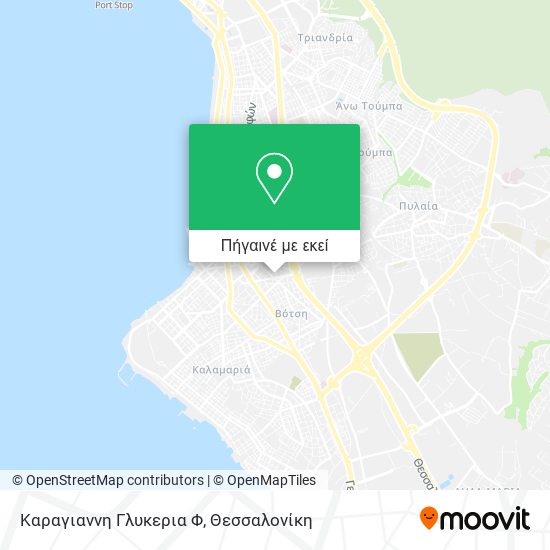Καραγιαννη Γλυκερια Φ χάρτης