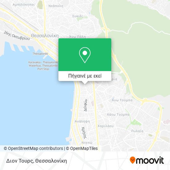 Διον Τουρς χάρτης
