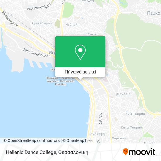 Hellenic Dance College χάρτης