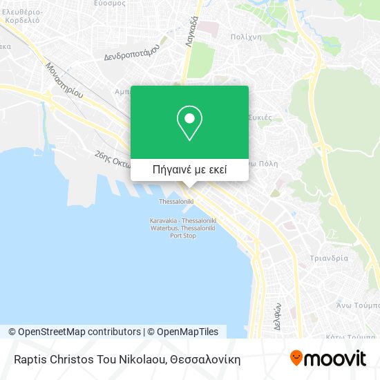 Raptis Christos Tou Nikolaou χάρτης