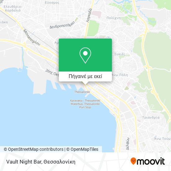 Vault Night Bar χάρτης
