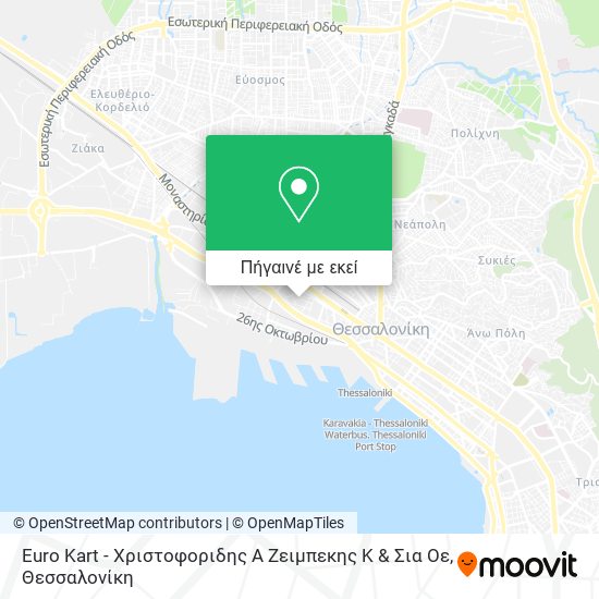 Euro Kart - Χριστοφοριδης Α Ζειμπεκης Κ & Σια Οε χάρτης