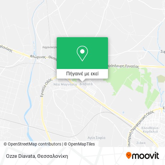 Ozze Diavata χάρτης