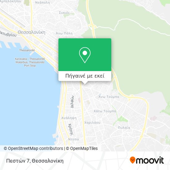 Πεστών 7 χάρτης