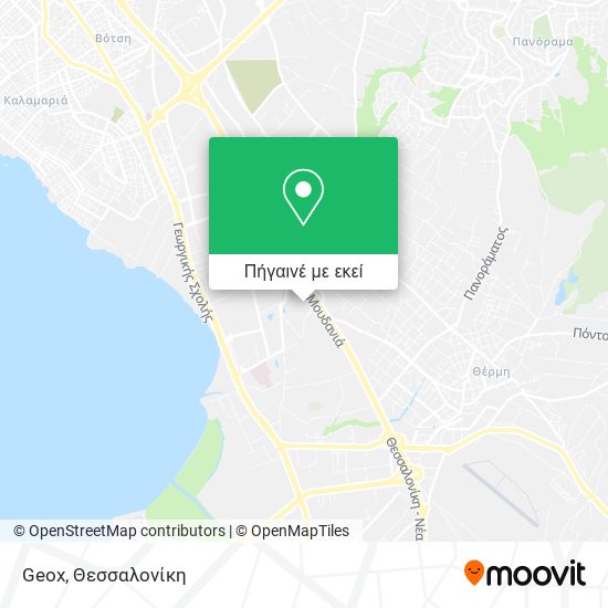 Geox χάρτης