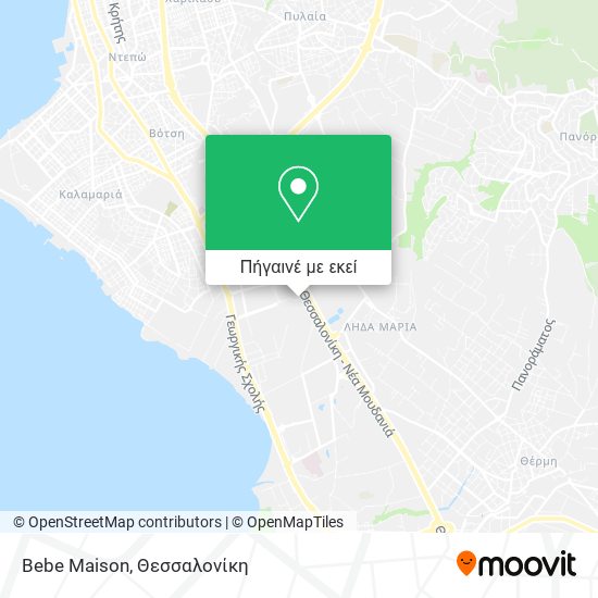 Bebe Maison χάρτης