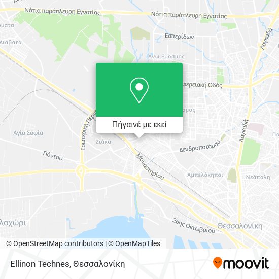 Ellinon Technes χάρτης