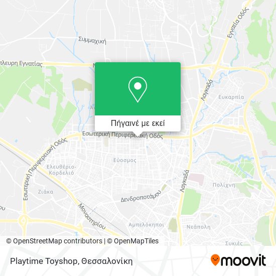 Playtime Toyshop χάρτης