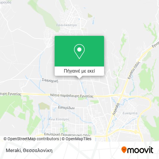 Meraki χάρτης