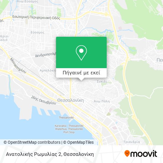 Ανατολικής Ρωμυλίας 2 χάρτης