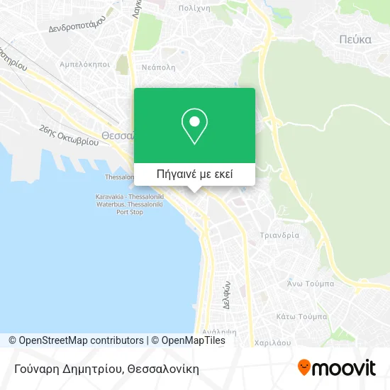Γούναρη Δημητρίου χάρτης