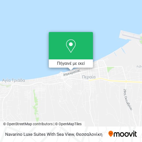 Navarino Luxe Suites With Sea View χάρτης