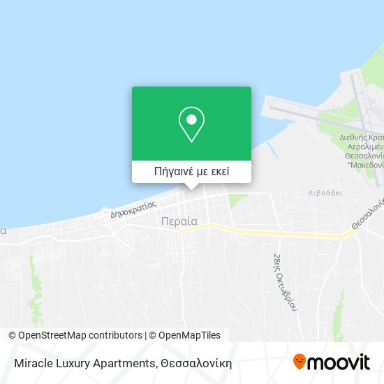 Miracle Luxury Apartments χάρτης