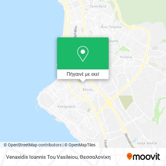 Venaxidis Ioannis Tou Vasileiou χάρτης