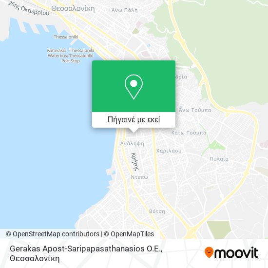 Gerakas Apost-Saripapasathanasios O.E. χάρτης