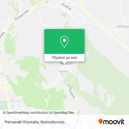 Petsanaki Krystalia χάρτης