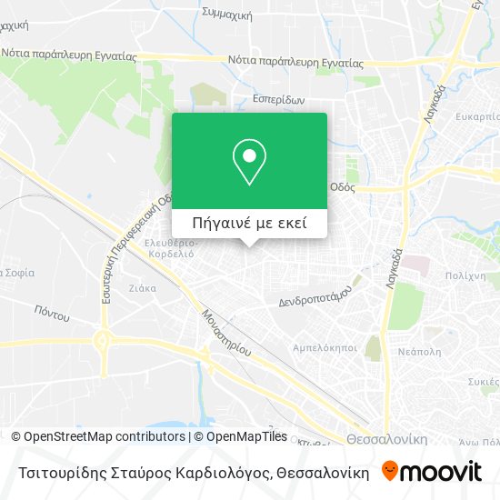 Τσιτουρίδης Σταύρος Καρδιολόγος χάρτης