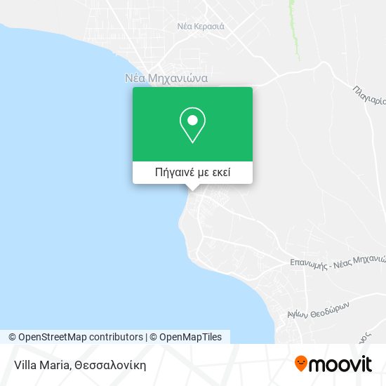 Villa Maria χάρτης