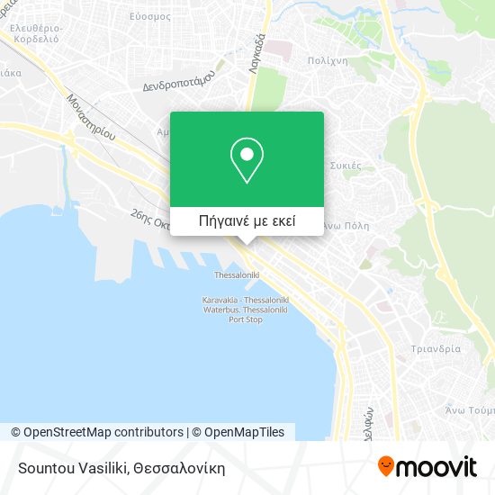 Sountou Vasiliki χάρτης