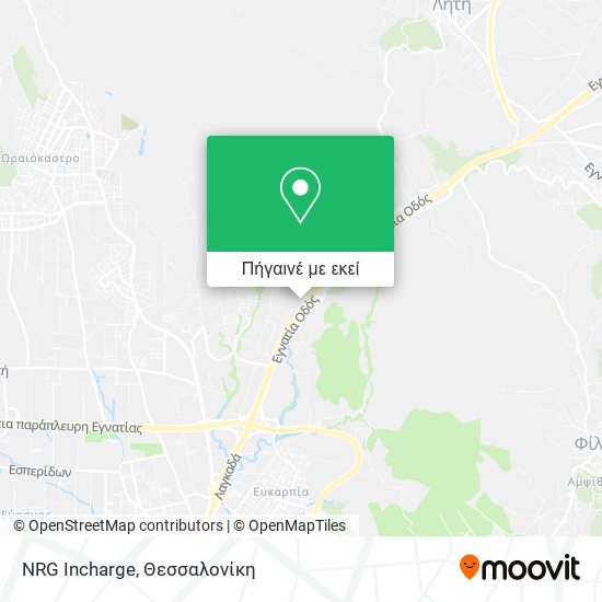 NRG Incharge χάρτης