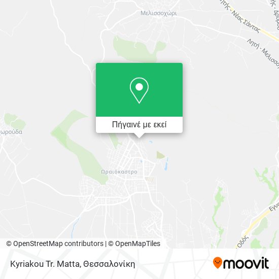 Kyriakou Tr. Matta χάρτης