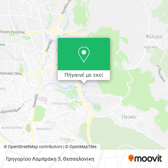 Γρηγορίου Λαμπράκη 3 χάρτης