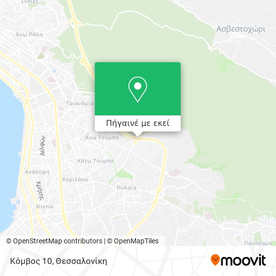 Κόμβος 10 χάρτης