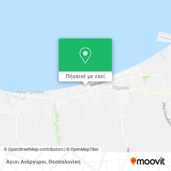 Άγιοι Ανάργυροι χάρτης