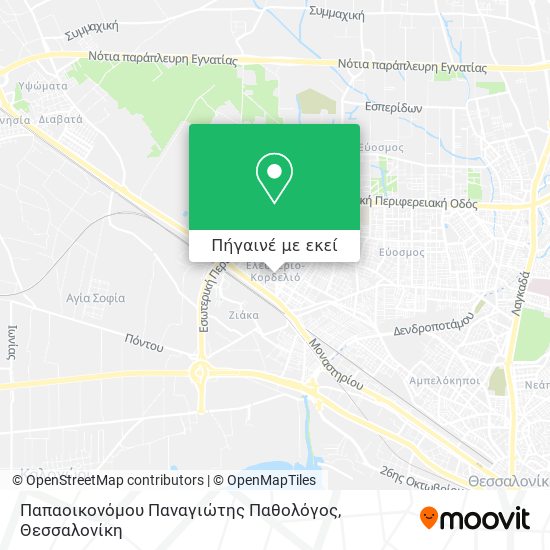 Παπαοικονόμου Παναγιώτης Παθολόγος χάρτης
