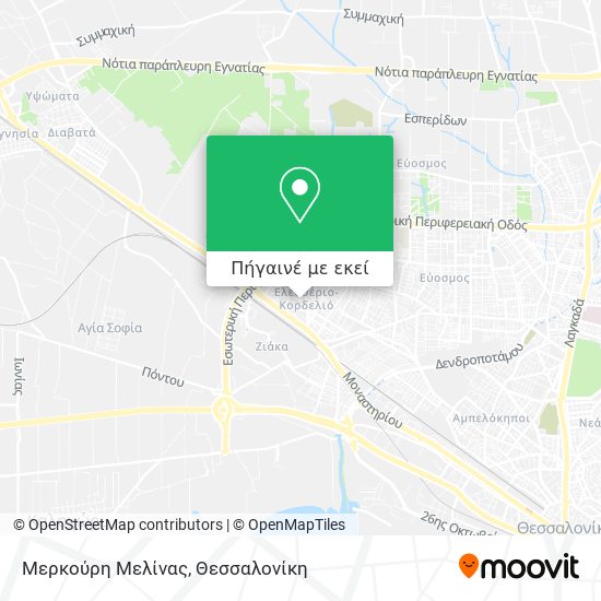 Μερκούρη Μελίνας χάρτης