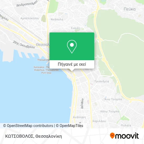 ΚΩΤΣΟΒΟΛΟΣ χάρτης