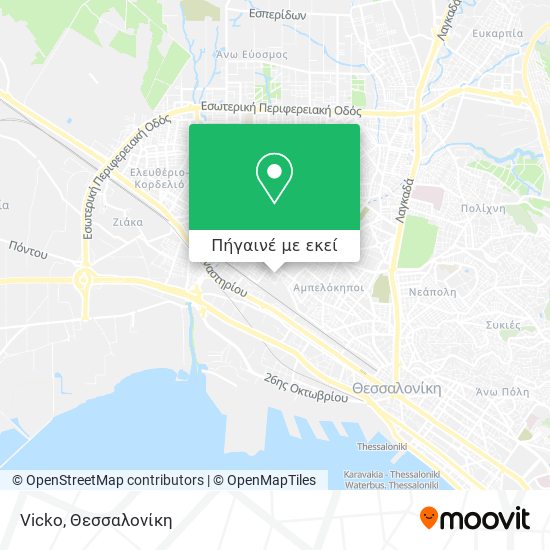 Vicko χάρτης