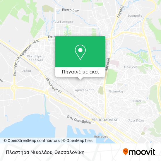 Πλαστήρα Νικολάου χάρτης