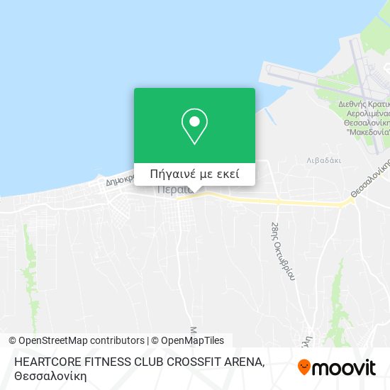 HEARTCORE FITNESS CLUB CROSSFIT ARENA χάρτης