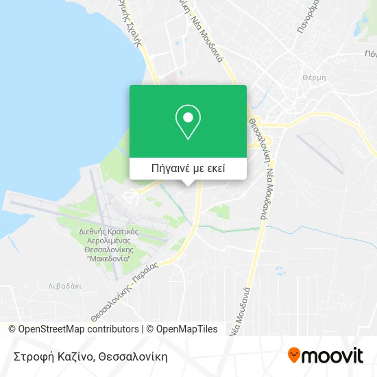 Στροφή Καζίνο χάρτης