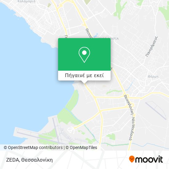 ZEDA χάρτης