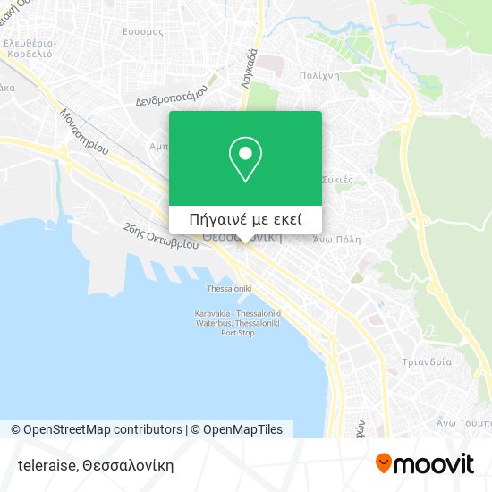 teleraise χάρτης