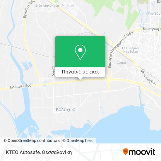 ΚΤΕΟ Autosafe χάρτης