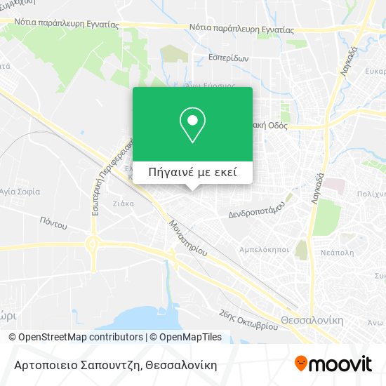 Αρτοποιειο Σαπουντζη χάρτης