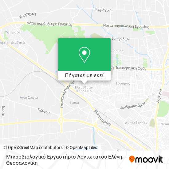 Μικροβιολογικό Εργαστήριο Λογιωτάτου Ελένη χάρτης