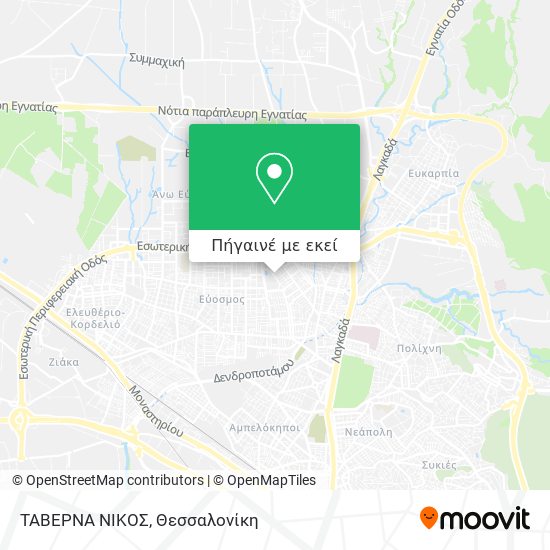 ΤΑΒΕΡΝΑ ΝΙΚΟΣ χάρτης