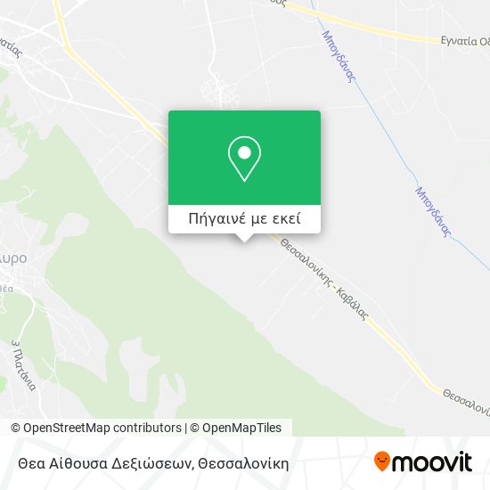 Θεα Αίθουσα Δεξιώσεων χάρτης