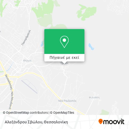 Αλεξάνδρου Σβώλου χάρτης