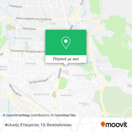 Φιλικής Εταιρείας 10 χάρτης